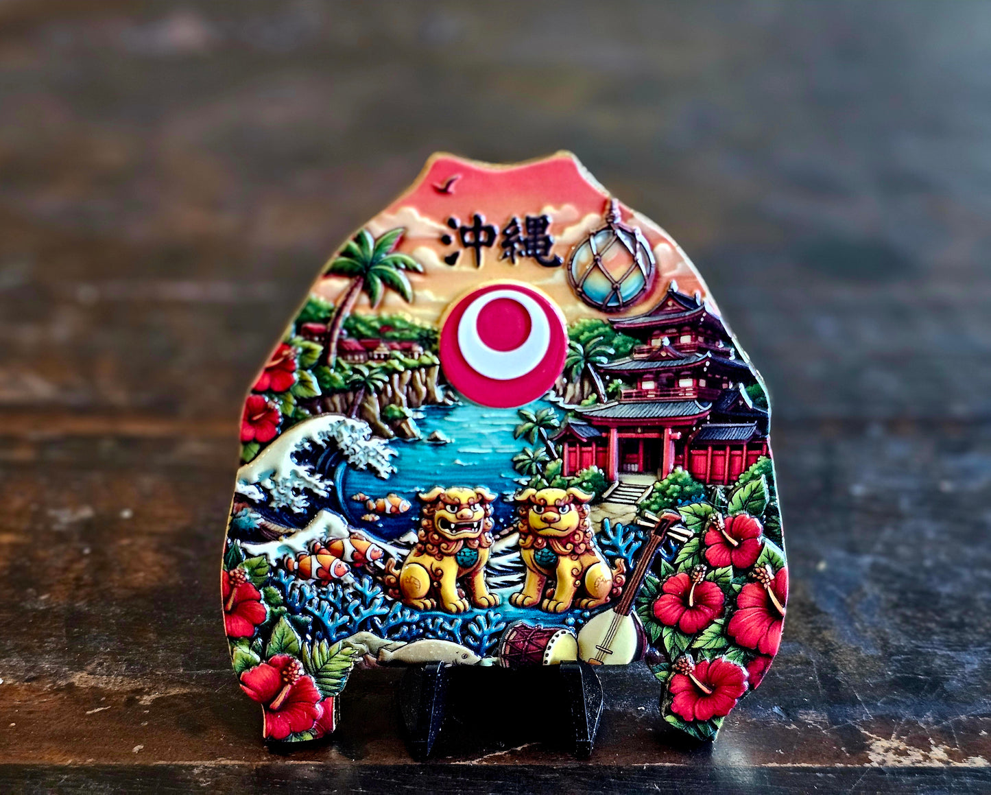 Far East Tour Okinawa Jacket 3.5" Challenge Coins