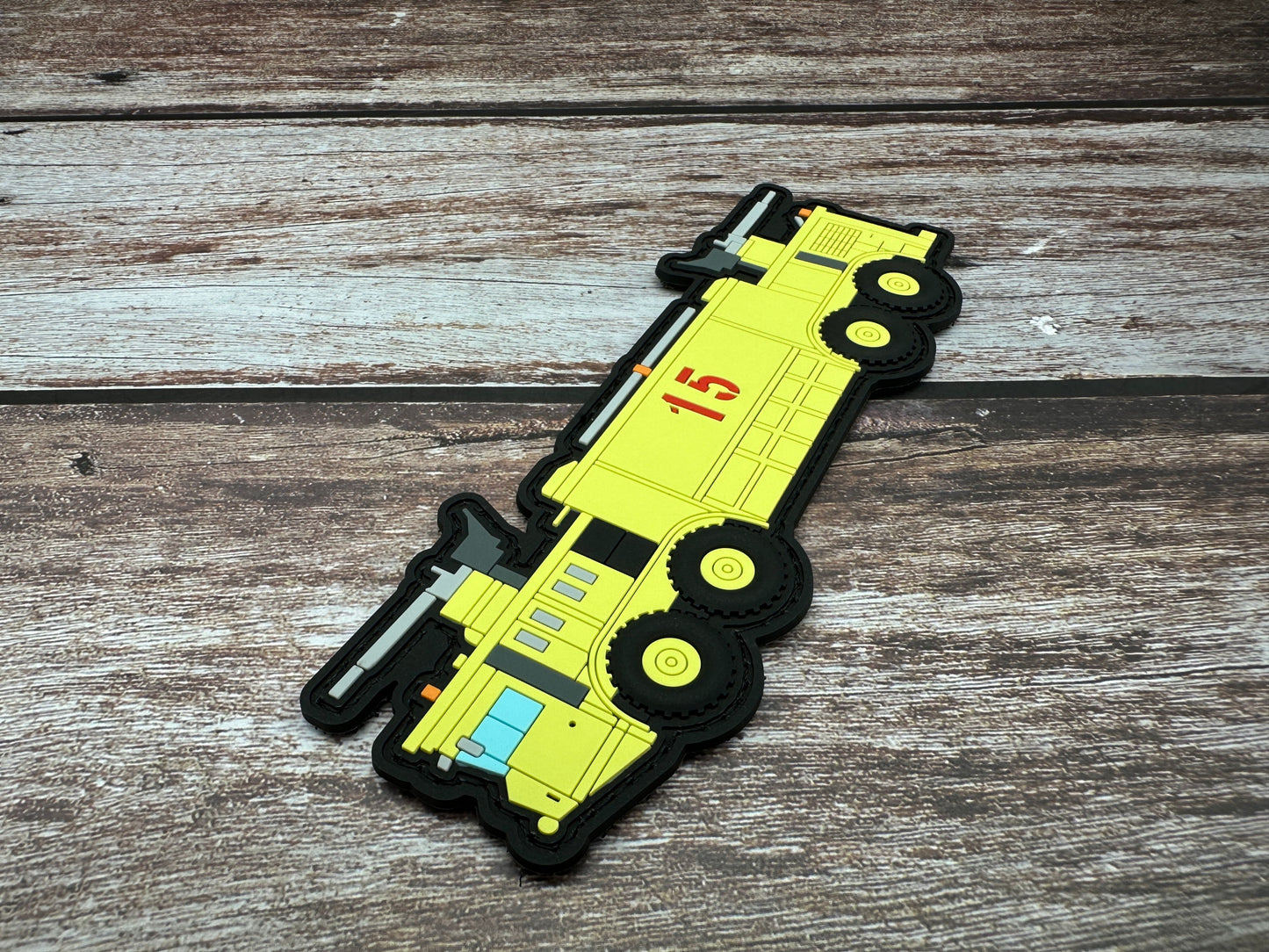 7 Inch P-15 ARFF Truck patch
