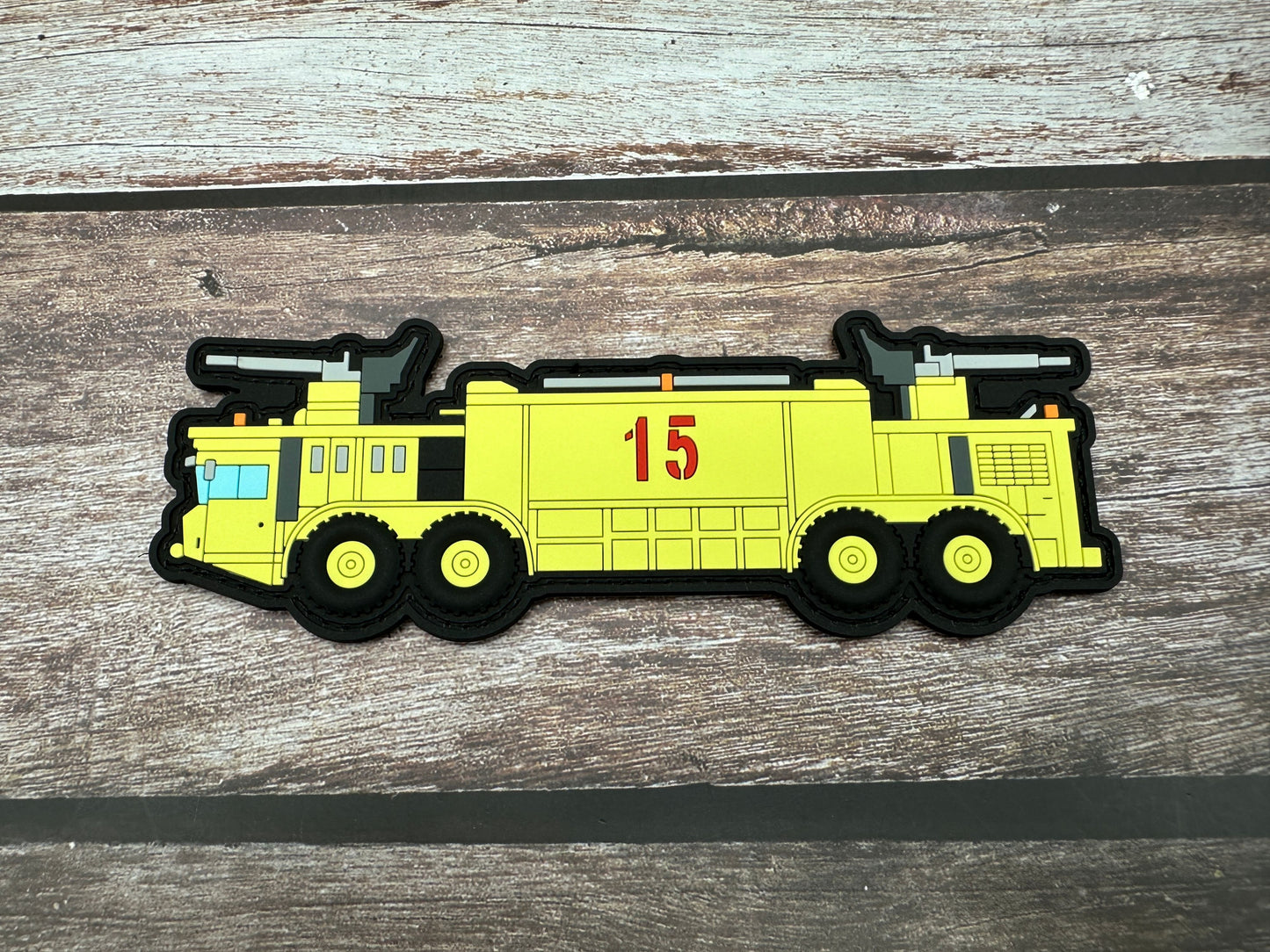 7 Inch P-15 ARFF Truck patch
