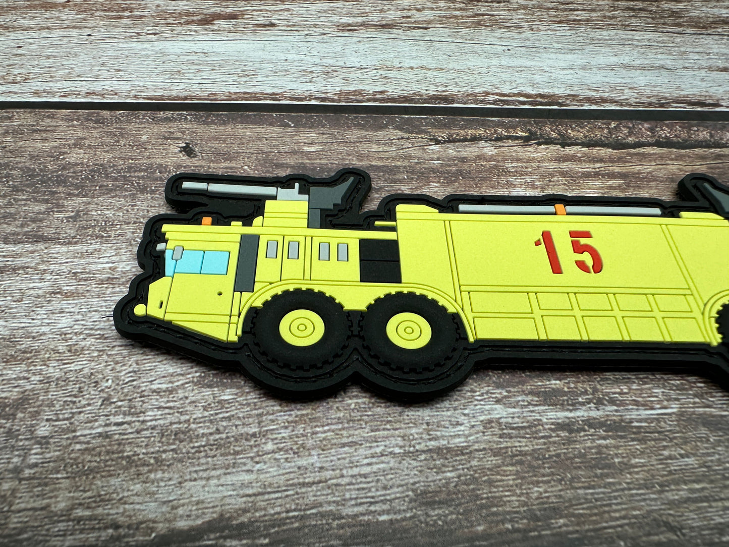 7 Inch P-15 ARFF Truck patch