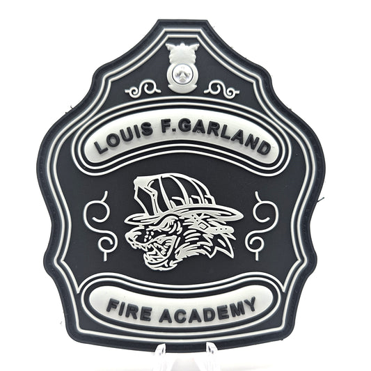 Louis F. Garland Fire Academy 4 Inch Wolf Pack Patch