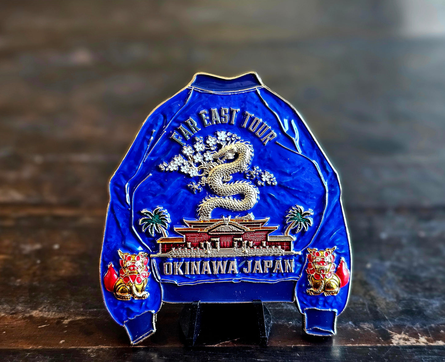 Far East Tour Okinawa Jacket 3.5" Challenge Coins