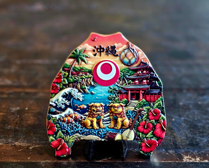 Far East Tour Okinawa Jacket 3.5" Challenge Coins