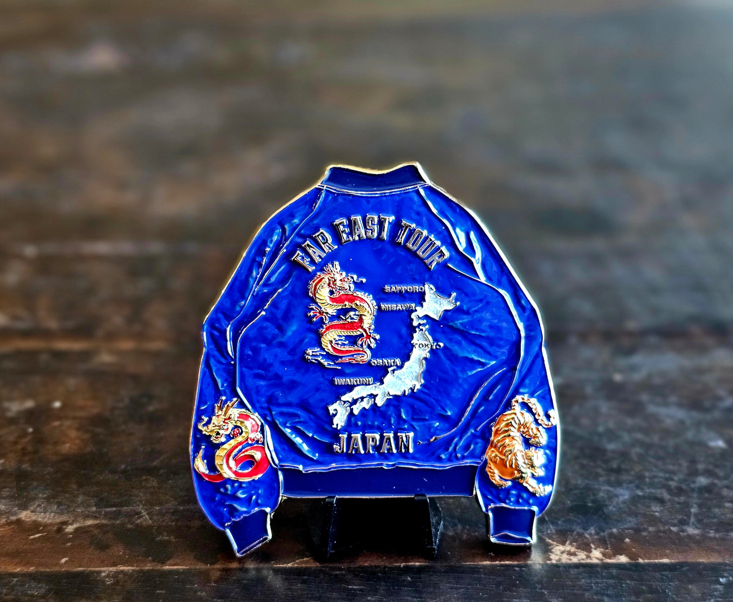 Far East Tour Japan Jacket 3.5" Challenge Coin