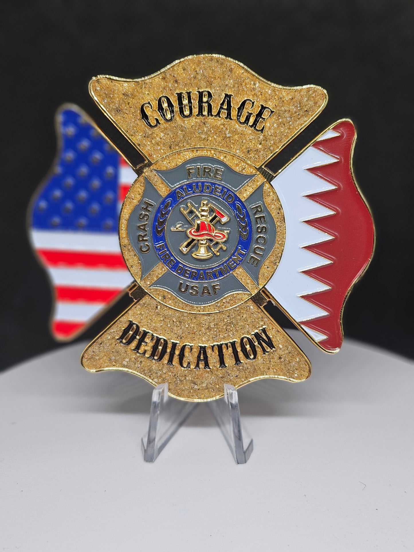 AL UDEID FIRE 3" Sand Maltese