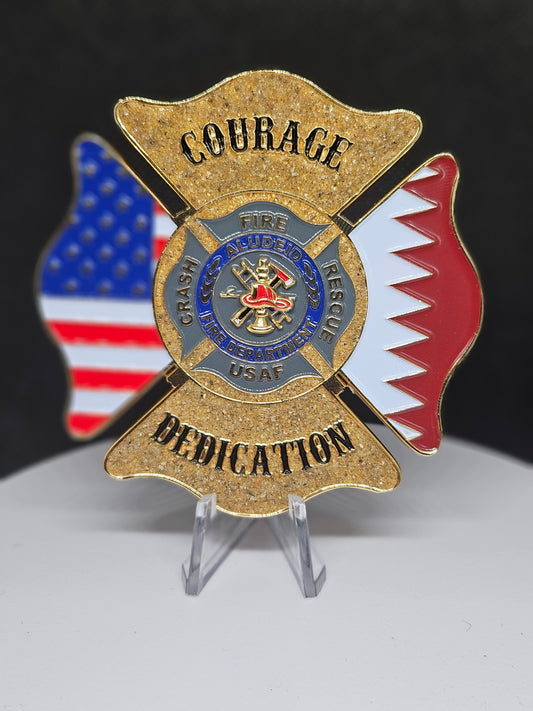 AL UDEID FIRE 3" Sand Maltese