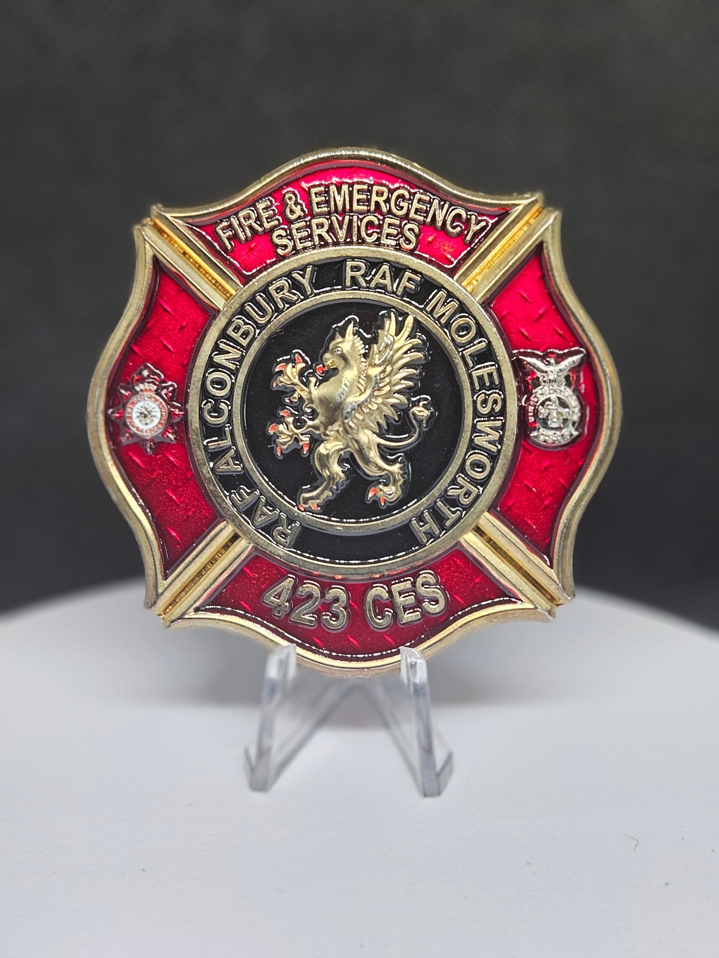 RAF Alconbury and RAF Molesworth 2.5" Maltese Coin