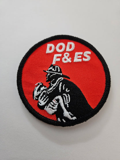 DOD F&ES "Tot Finder" 3" Embroidered Patch