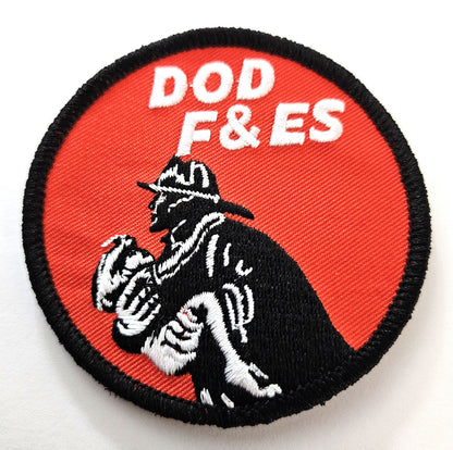 DOD F&ES "Tot Finder" 3" Embroidered Patch