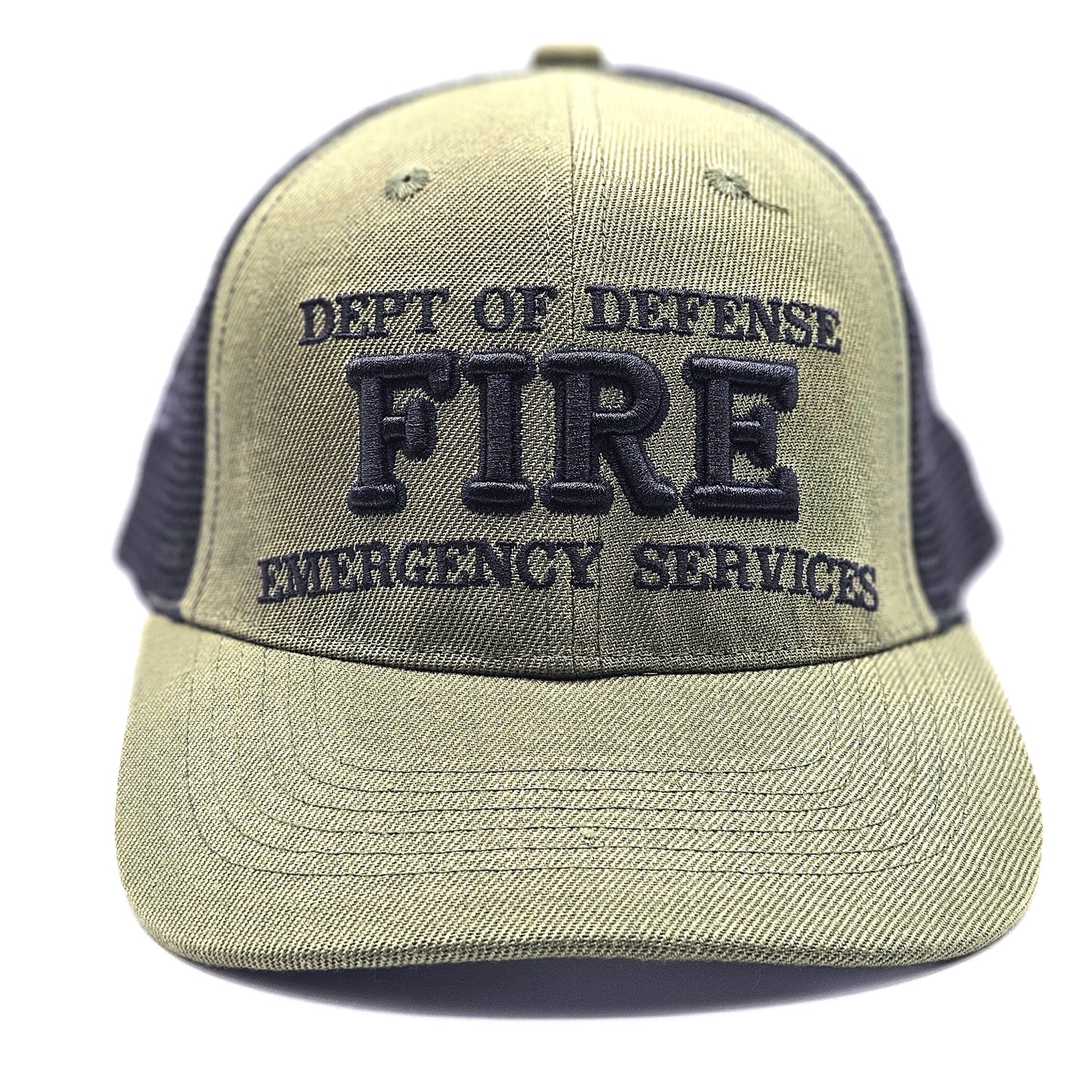 DoD Fire Green Trucker Snapback