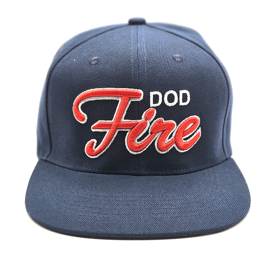 Department of Defense DoD FIRE Flat 6 Panel Cap