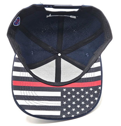 Department of Defense DoD FIRE Flat 6 Panel Cap