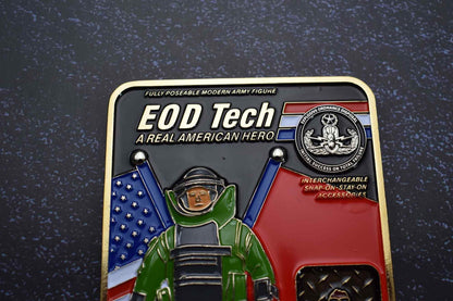 "EOD JOE" 3.5" Challenge Coin - 58 Designs LLC