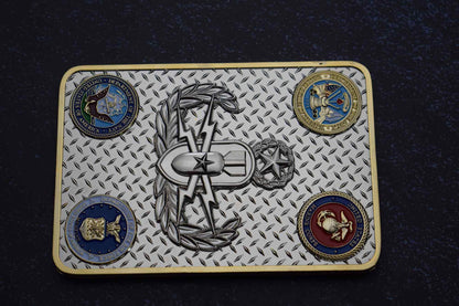 "EOD JOE" 3.5" Challenge Coin - 58 Designs LLC