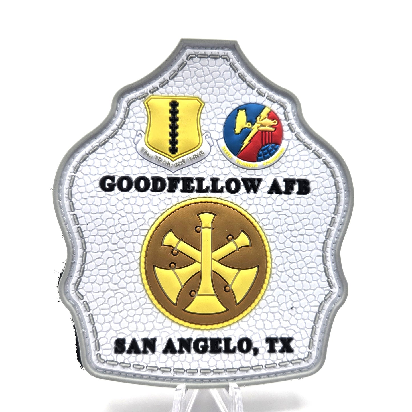 312 Fire Academy Fire Goodfellow Officer Patch