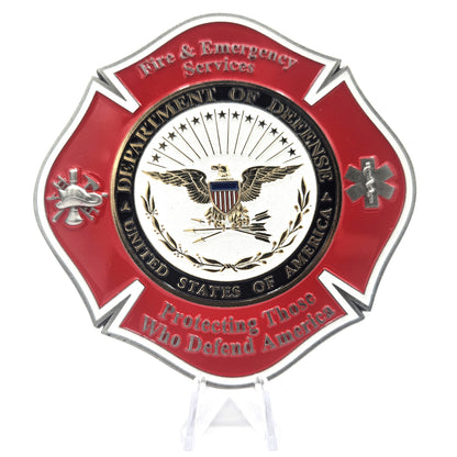 Scramble 4" Challenge Coin