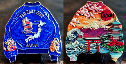 Far East Tour Japan Jacket 3.5" Challenge Coin