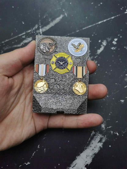 "T-Wall" 3.5" Challenge Coin - 58 Designs LLC