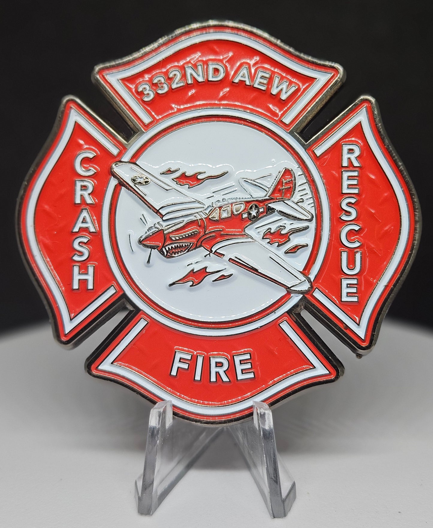 332 AEW Fire Crash Rescue Redtails MIDNIGHT HAMMER